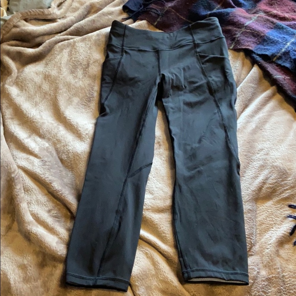 lululemon time to sweat crop 23”